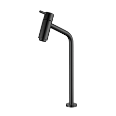 Torneira para Cuba e Lavatório Luxo Slim Preto Fosco Kokay