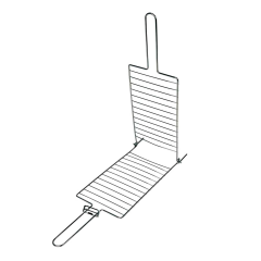 Grelha Parrilla 01 Mor